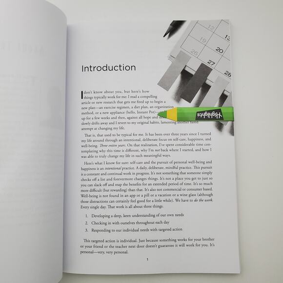 180 Days of Self-Care for Busy - Paperback, by Tina H. Boogren - Excellent - Picture 5 of 11